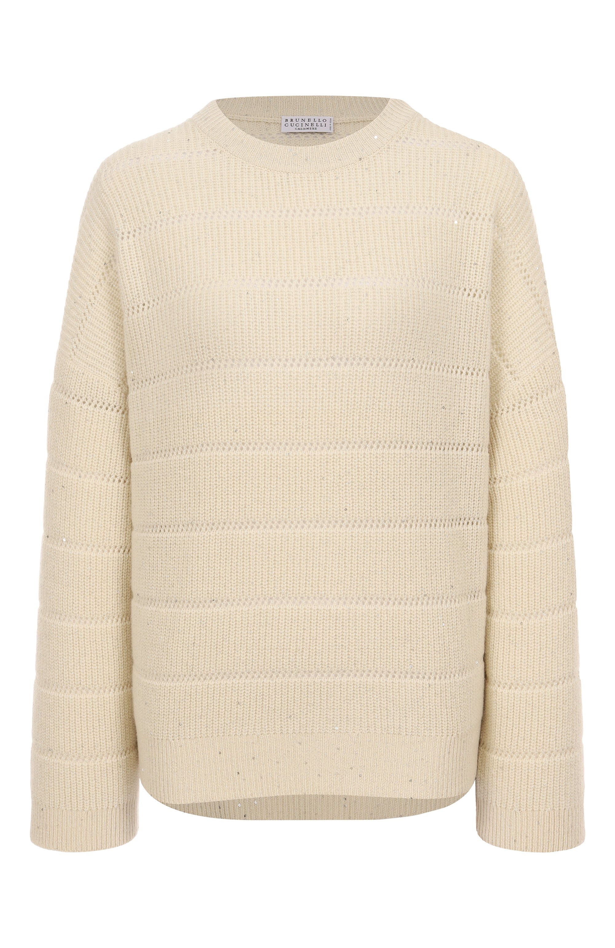 Свитер из кашемира �и шерсти BRUNELLO CUCINELLI, арт. MBM738200P, фото 1