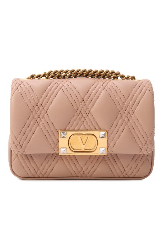 Сумка Quiltie 67 small Valentino 6W2B0R08/XCA Бежевый 6W2B0R08/XCA