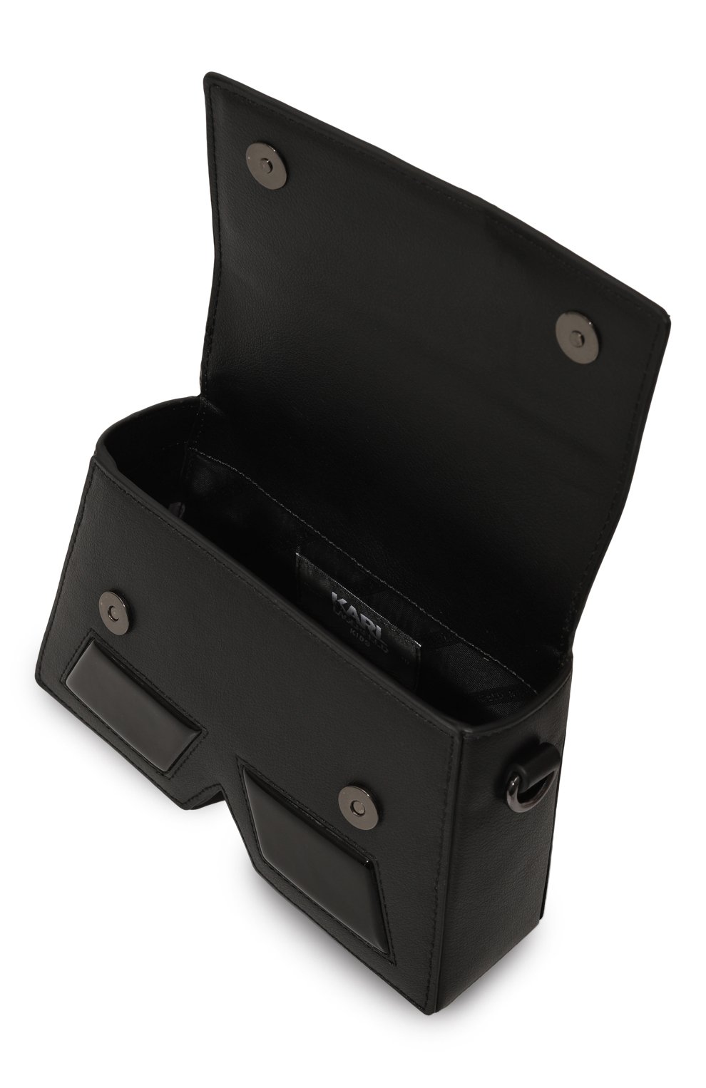 Сумка KARL LAGERFELD KIDS черного цвета по цене 14100 руб., арт. Z30343, фото 3 Сумка KARL LAGERFELD KIDS, арт. Z30343, фото 3