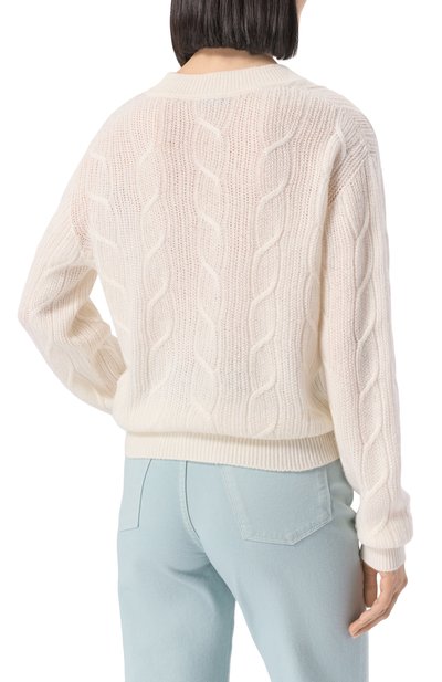 Пуловер из кашемира и шелка KITON, арт. D5973401, фото 4