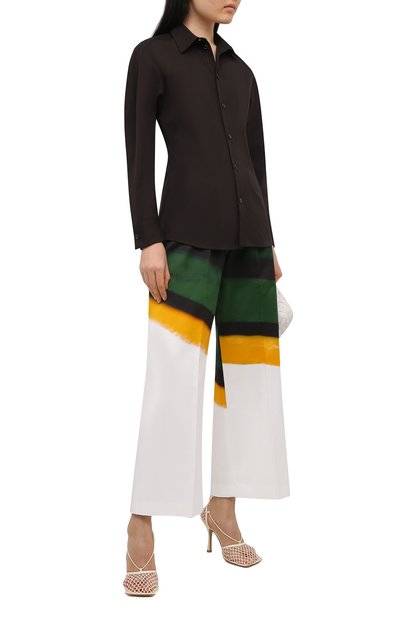 Хлопковые брюки DRIES VAN NOTEN, арт. 211-30970-2143, фото 2