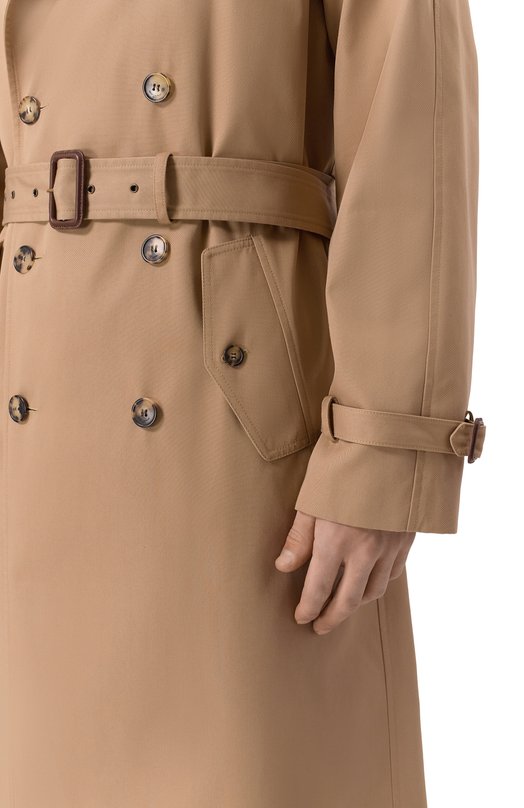 Тренч Saint Laurent 804444/Y039W Бежевый  804444/Y039W Фото 5