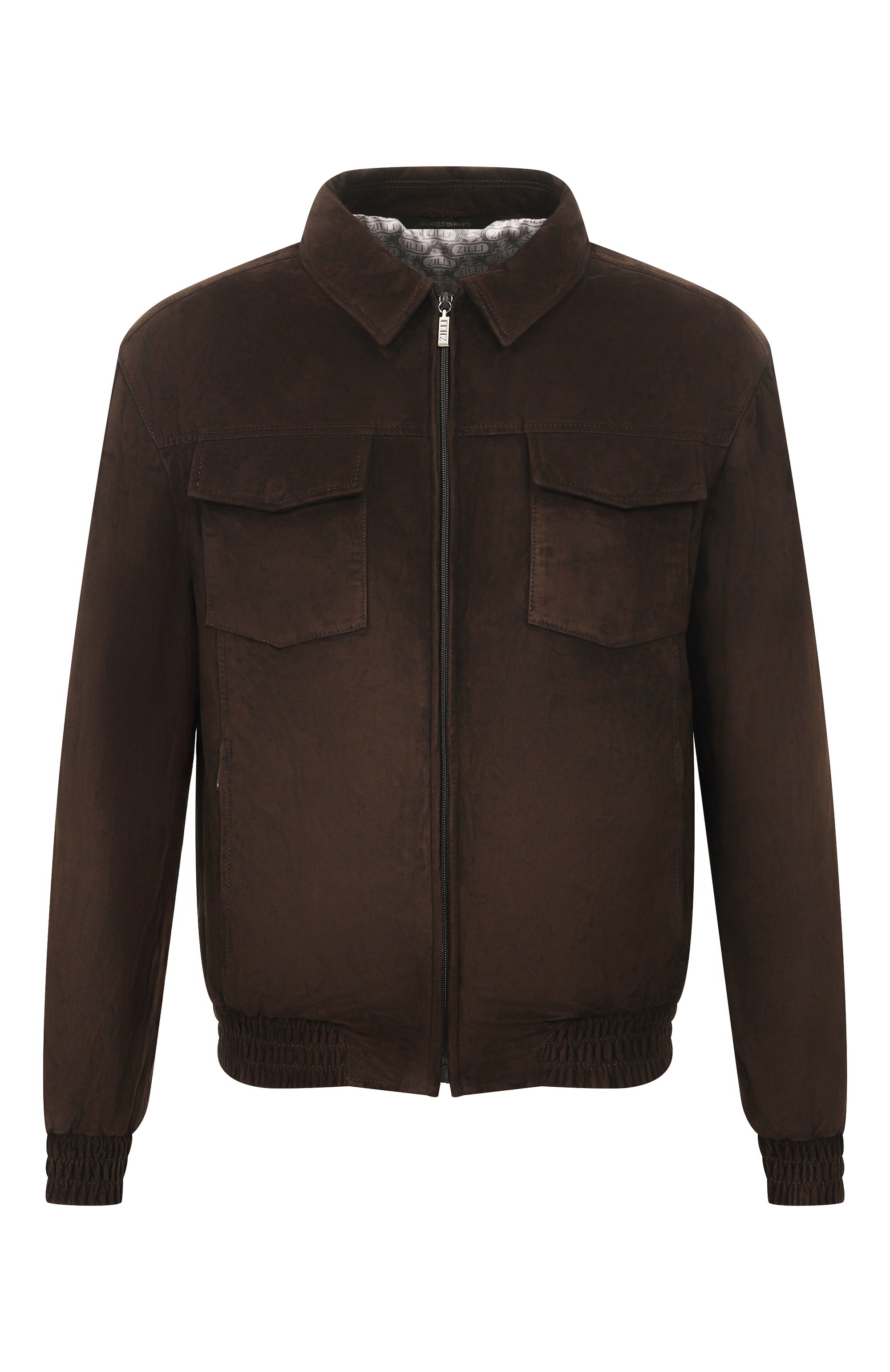 Замшевый бомбер ZILLI, арт. A0UG01M1003VFRI00, фото 1