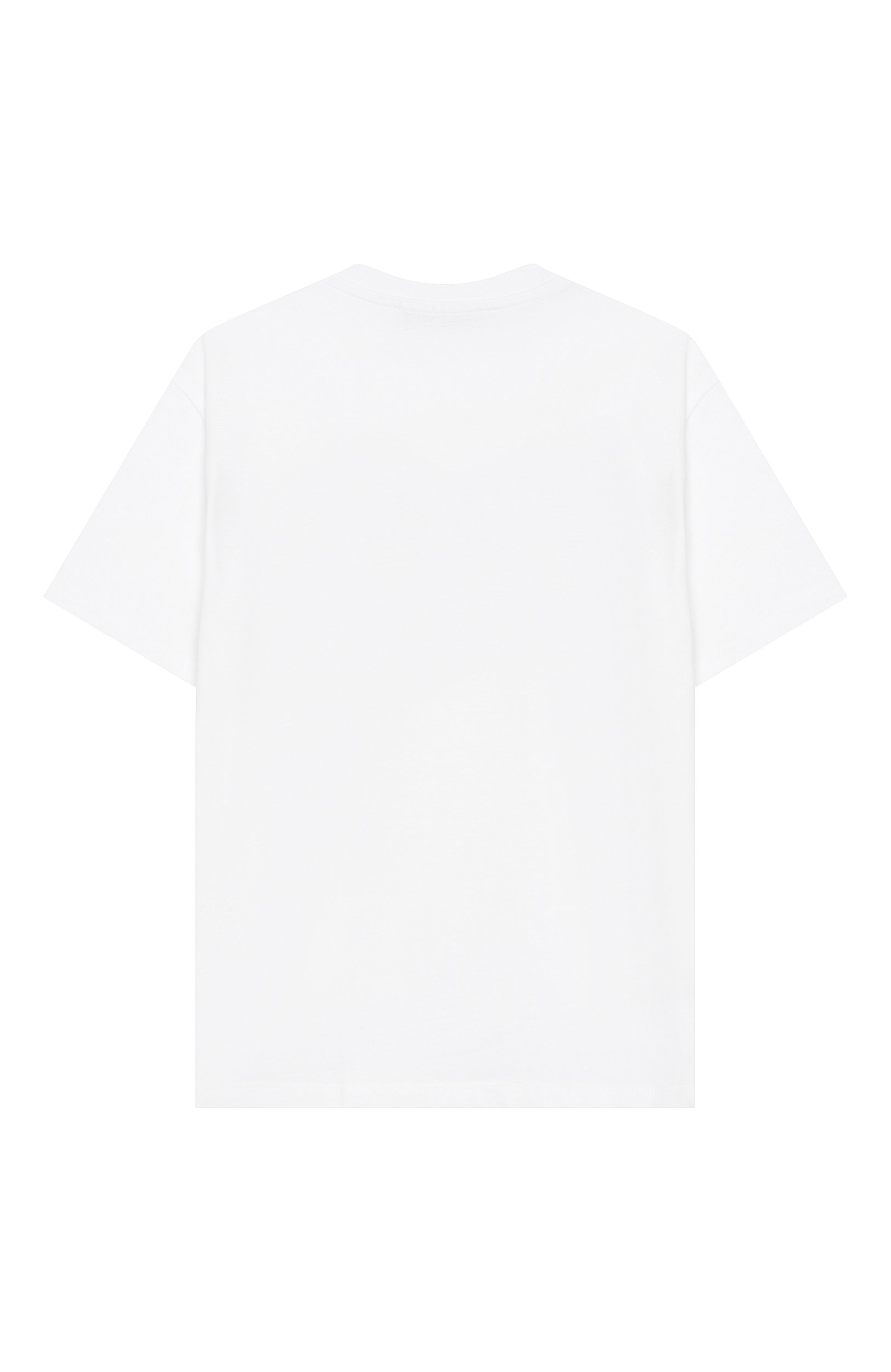 Хлопковая футболка MSGM KIDS, арт. F6MSJUTH010, фото 2