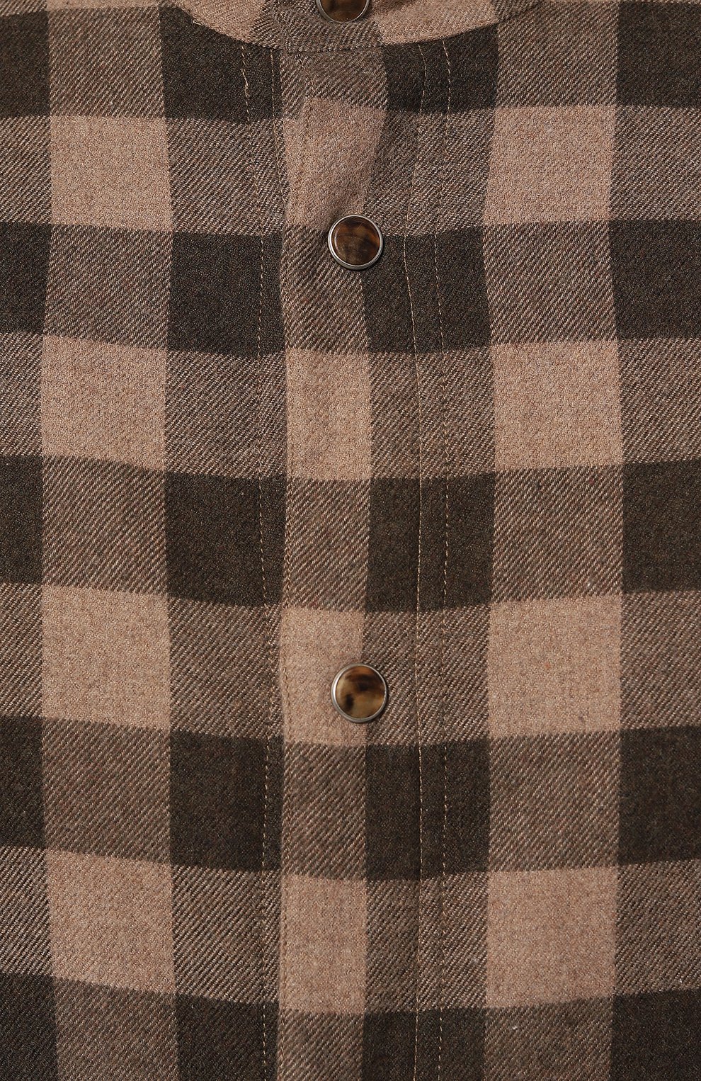 Хлопковая рубашка KITON, арт. UMCMARH0864507/46-50, фото 5