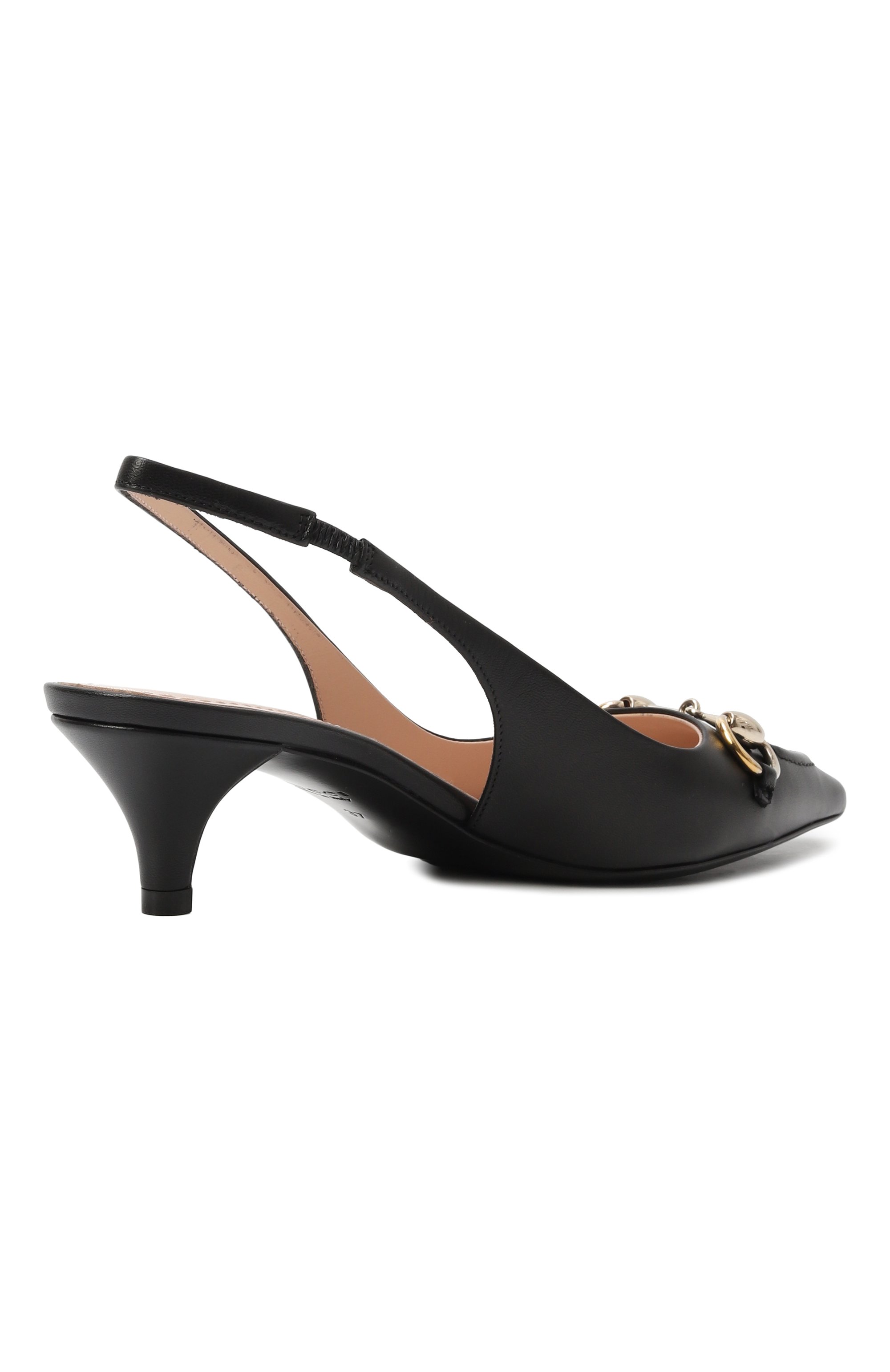 Кожаные туфли horsebit GUCCI, арт. 782407/DMBT0, фото 5