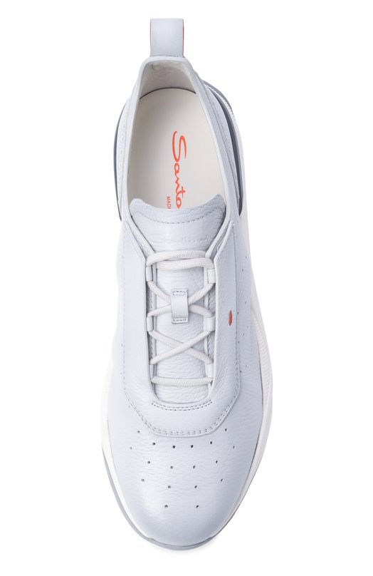 Кожаные кроссовки Innova Santoni MBIG22073BGRTEVU Серый  MBIG22073BGRTEVU Фото 5