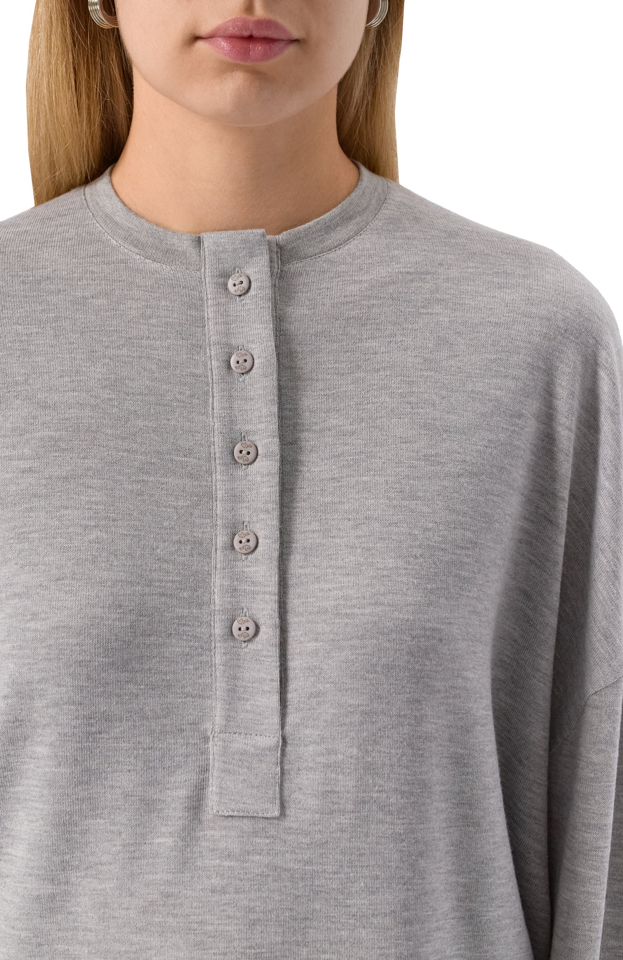 Лонгслив-хенли из вискозы PE, арт. РESS25-76.1.63.4, фото 5