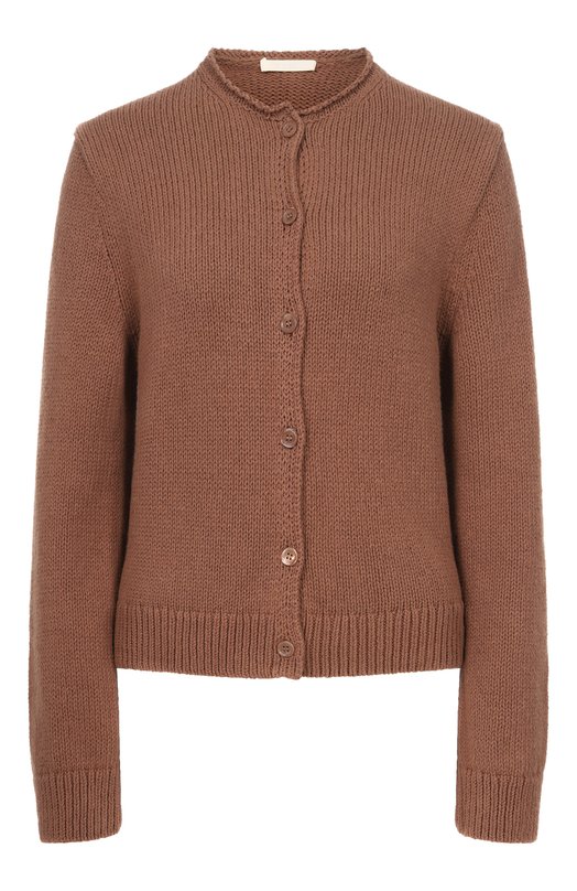 Хлопковый кардиган 12 STOREEZ 135829 Коричневый 135829