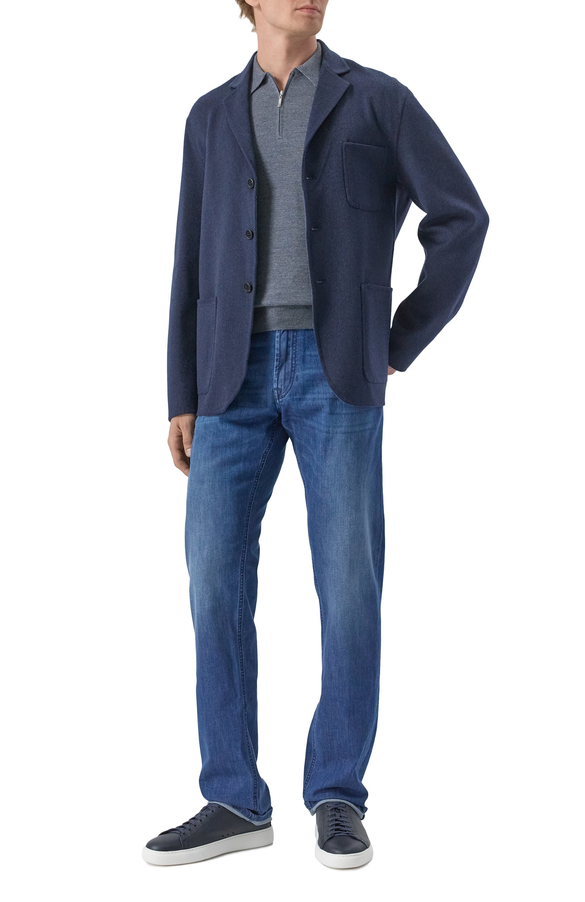 Кожаные кеды H`D`S`N BARACCO, арт. BYR0N.41*, фото 2