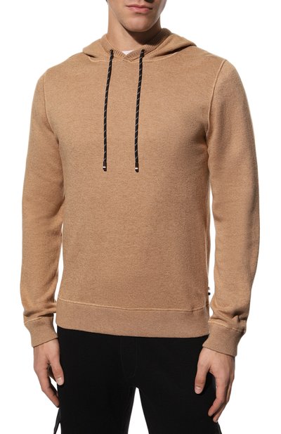 Худи из хлопка и шерсти BOSS, арт. 50482648, фото 3