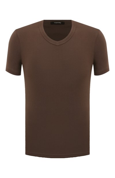 Мужская хлопковая футболка TOM FORD, арт. T4M09104