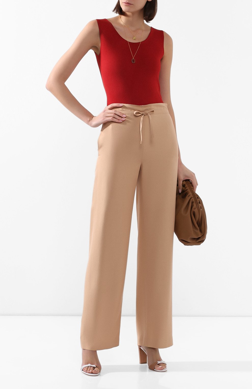 Шелковый топ LORO PIANA, арт. FAL1552, фото 2