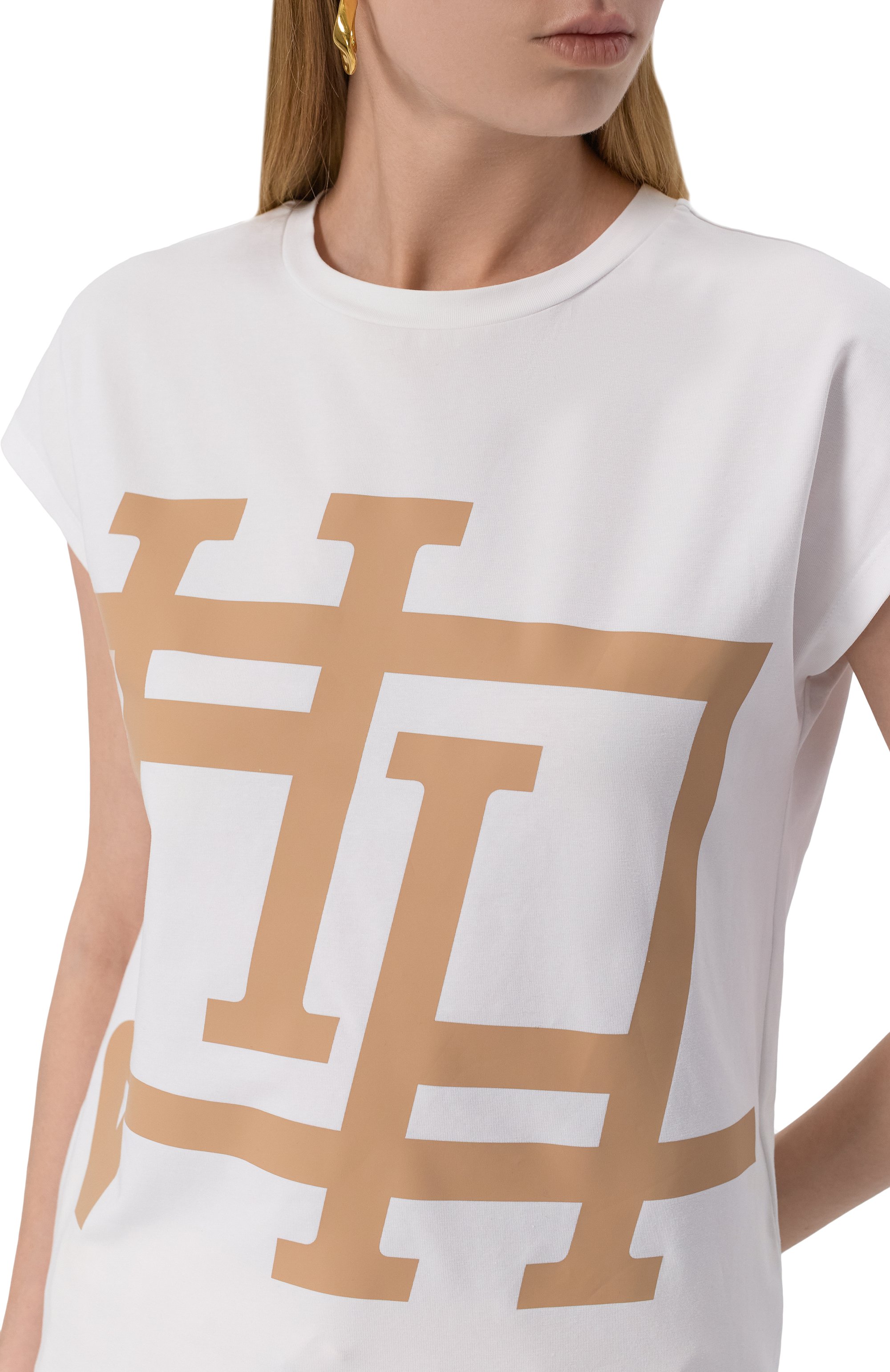 Хлопковая футболка HERNO, арт. JG000278D/52009, фото 5