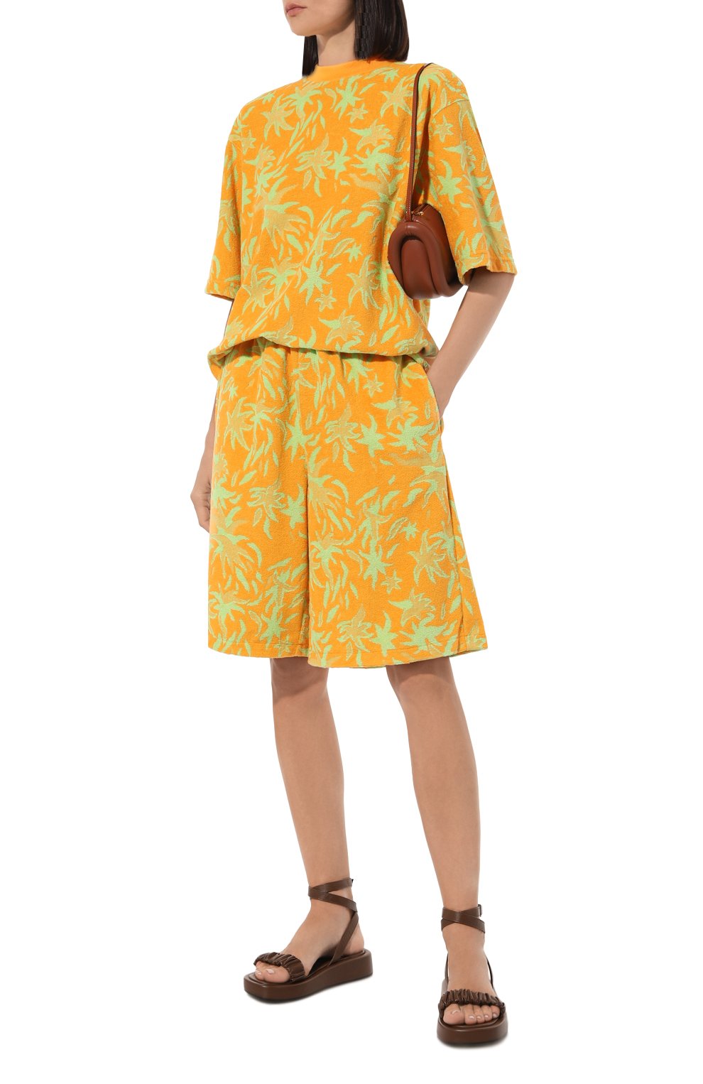 Хлопковые шорты marni x no vacancy inn MARNI, арт. PJMU0062A0 UTC249, фото 2