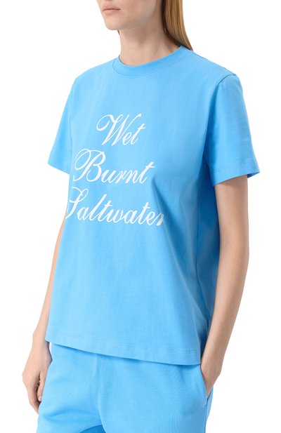 Хлопковая футболка MSGM, арт. 3841MDM157/257002, фото 3