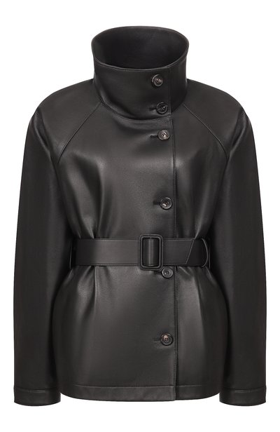 Женский кожаная куртка ELIE SAAB, арт. J0256NP26/L0006