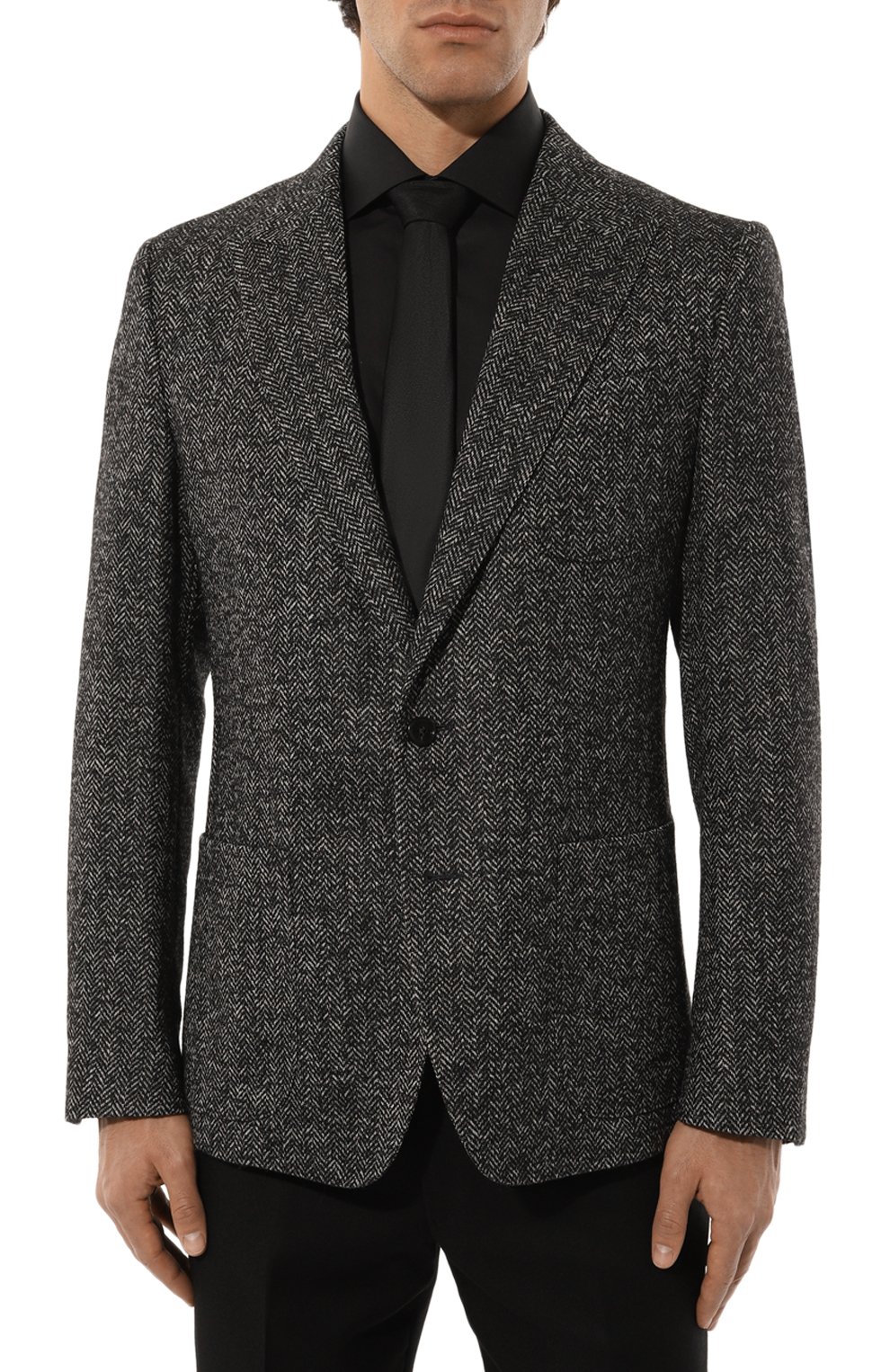 Шерстяной пиджак DOLCE & GABBANA, арт. G2TF4T/FCMDD, фото 4