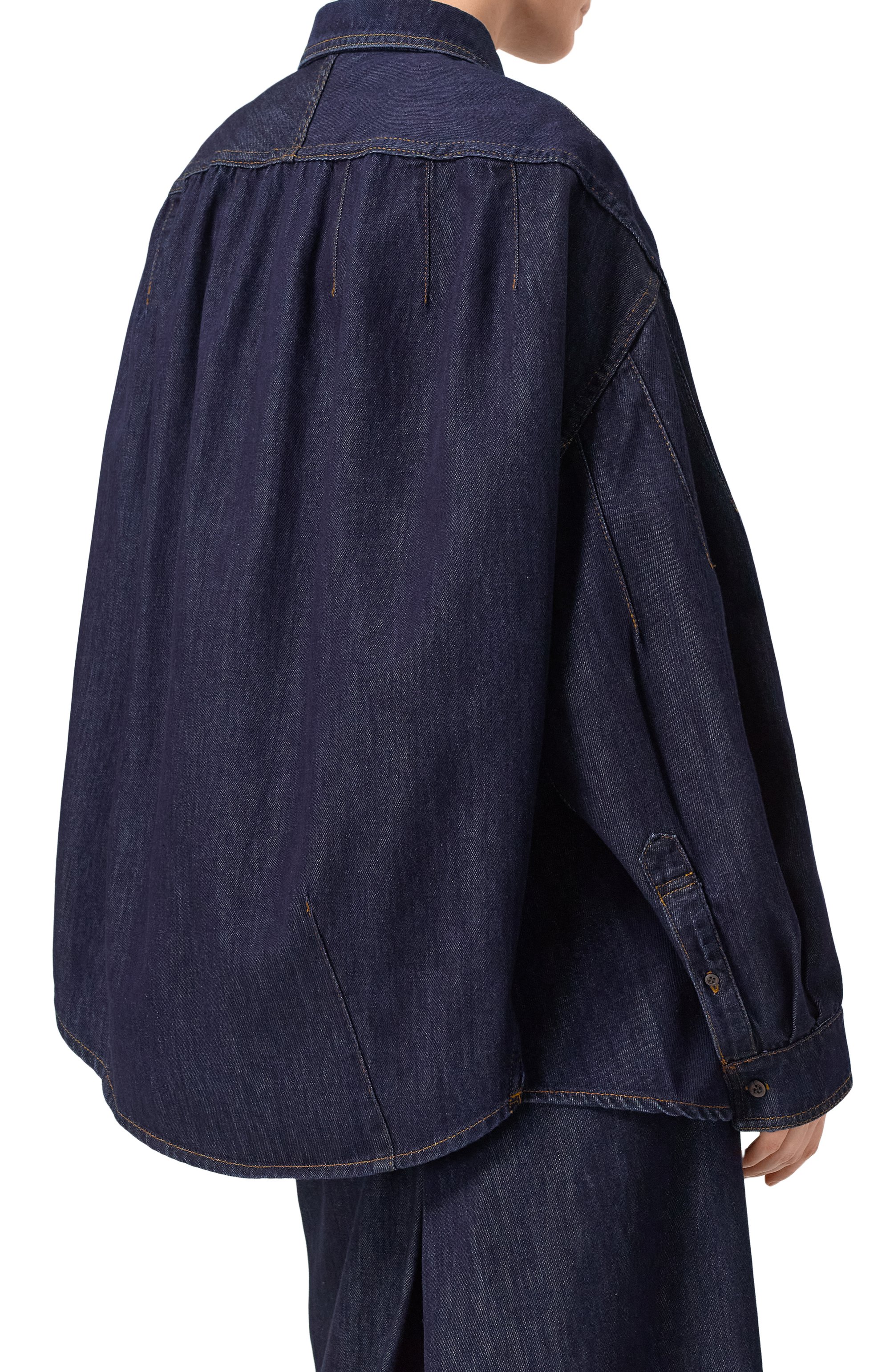 Джинсовая рубашка DRIES VAN NOTEN, арт. 242-010716-9378, фото 4