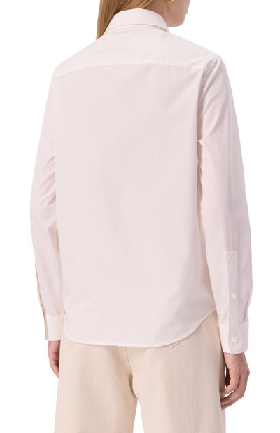 Хлопковая рубашка BURBERRY, арт. 8101130, фото 4