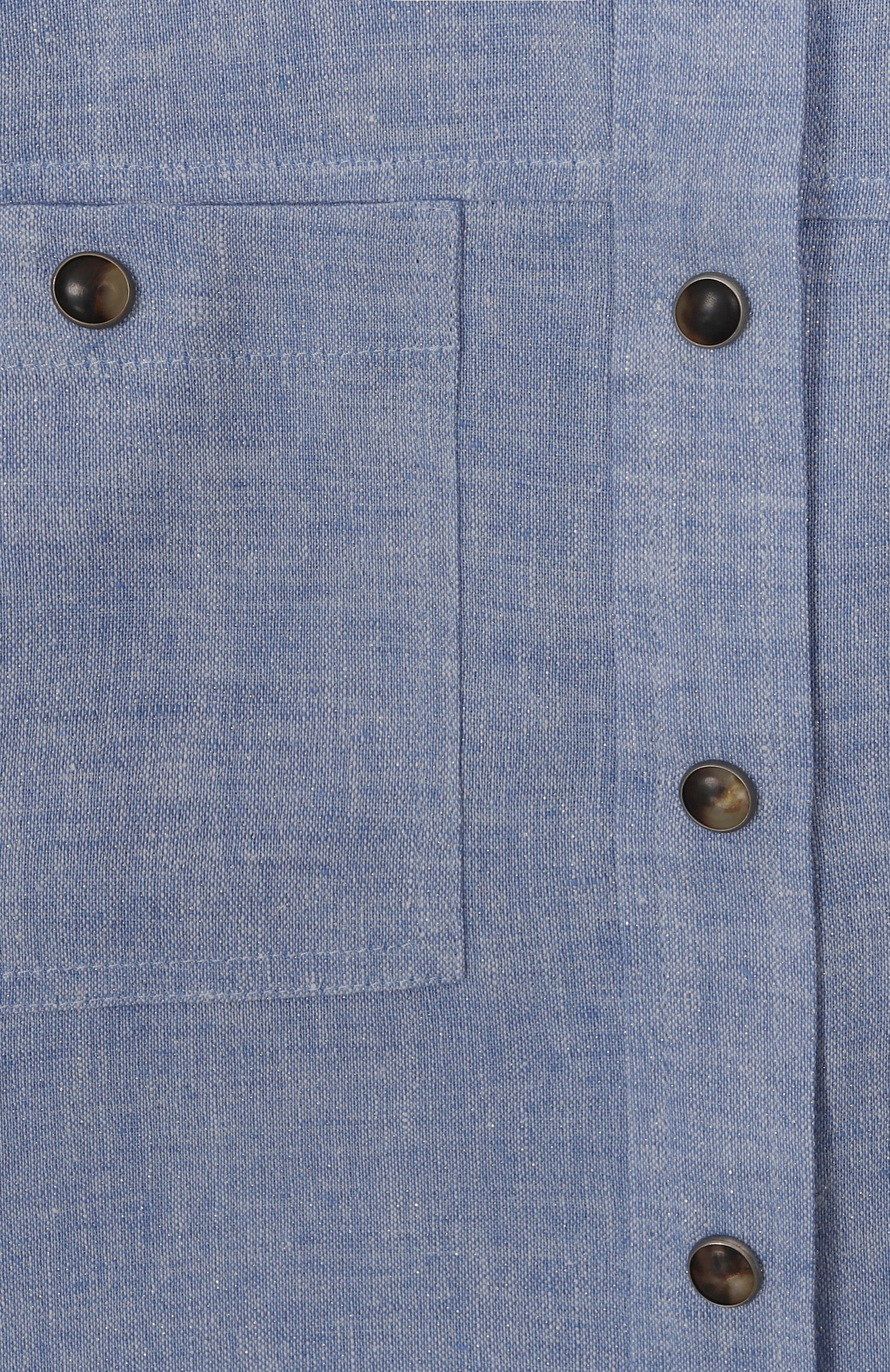 Льняная рубашка BRUNELLO CUCINELLI, арт. BH547S024C, фото 3