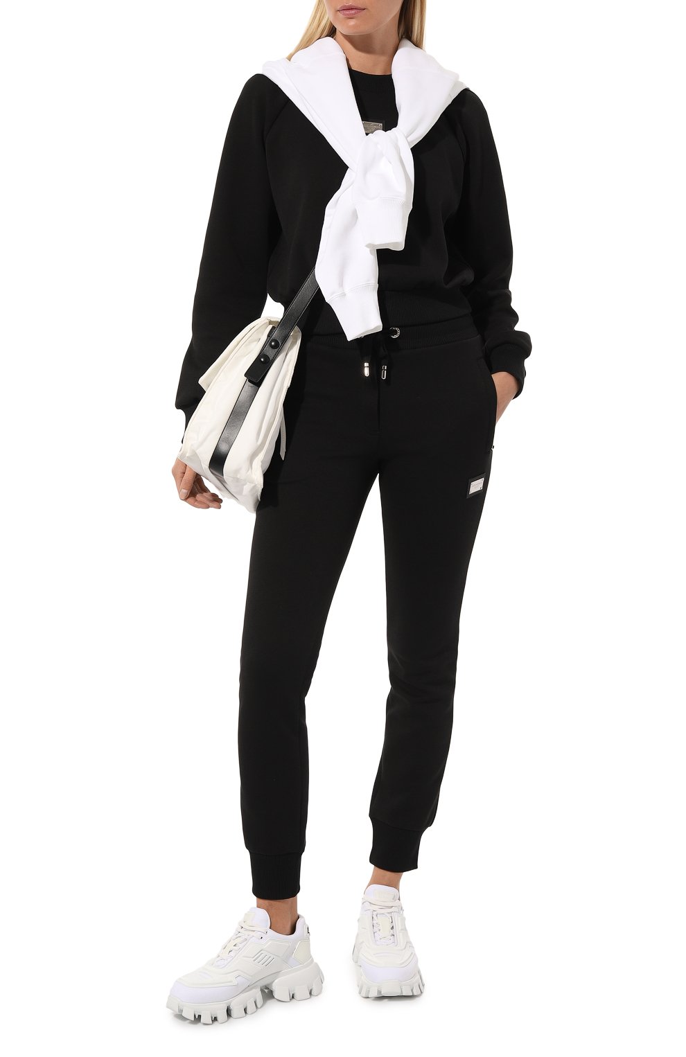 Хлопковые джоггеры DOLCE & GABBANA, арт. FTBW3T/GDBYS, фото 2