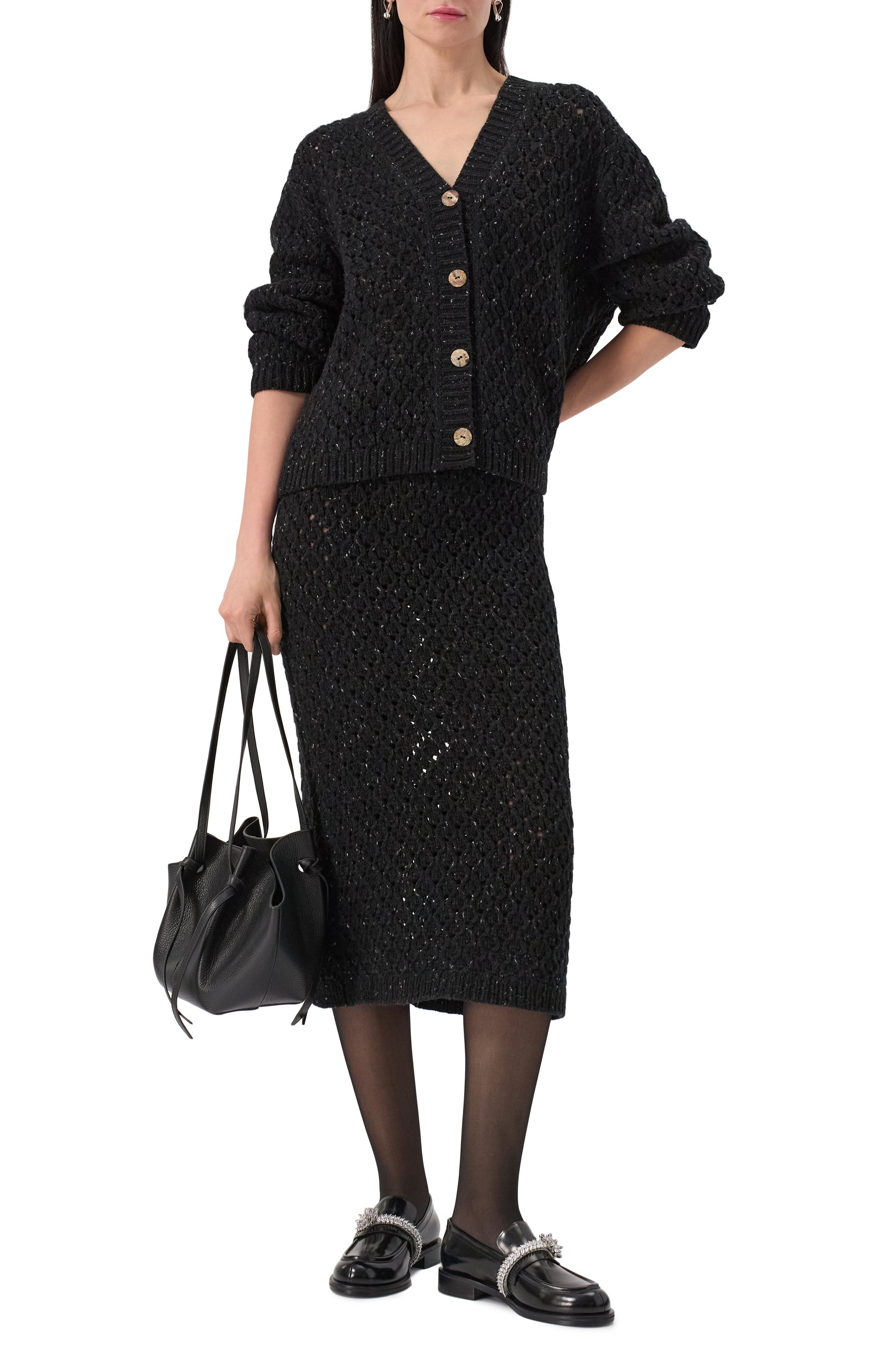 Юбка из шерсти и кашемира VIKA GAZINSKAYA, арт. SS25-2301, фото 2