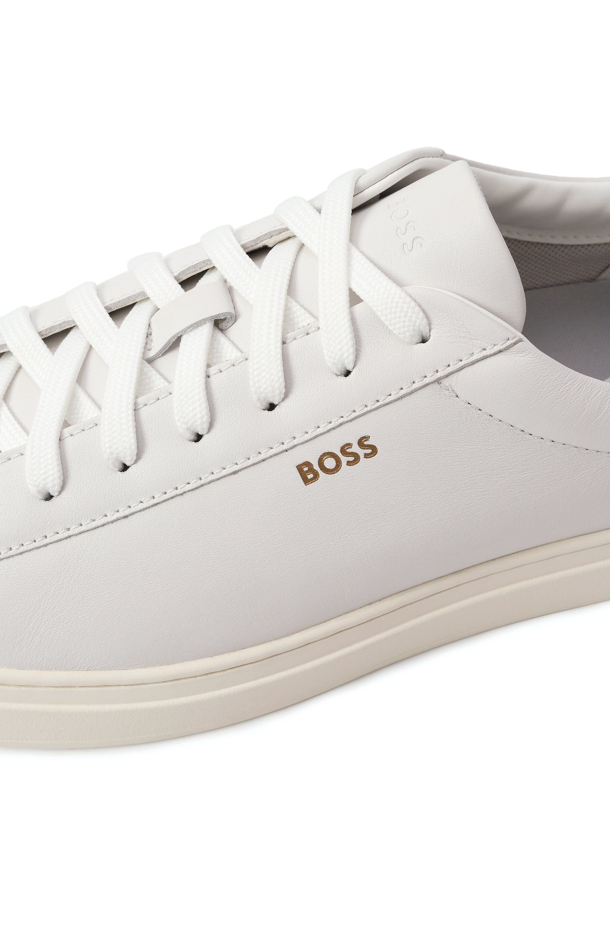 Кожаные кеды kieran BOSS, арт. 50536480, фото 7