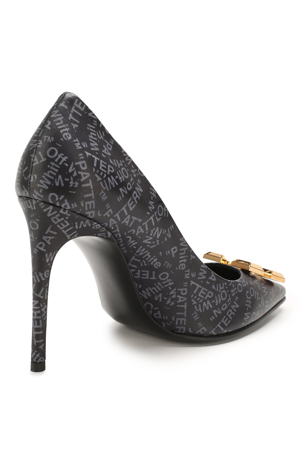 Кожаные туфли OFF-WHITE, арт. 0WIA088T20LEA0021001, фото 4