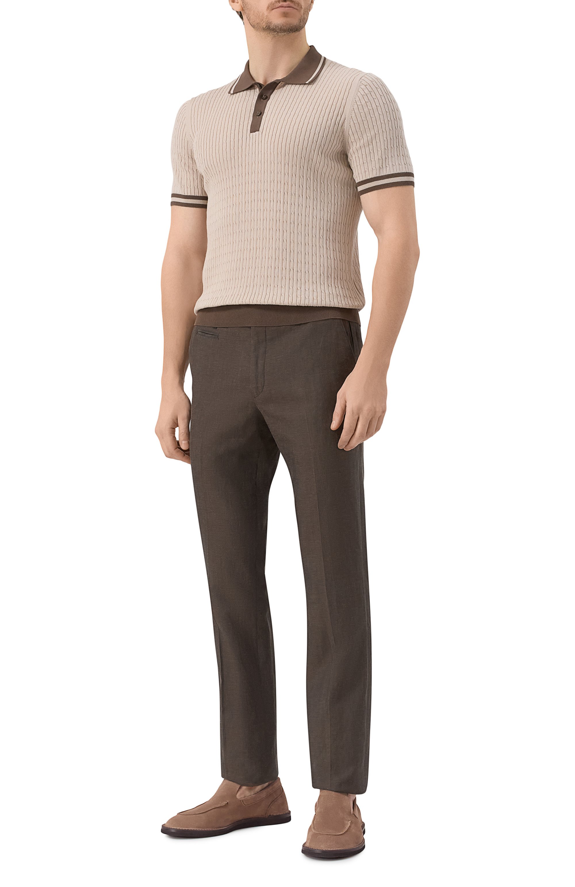 Замшевые лоферы GREEN GEORGE, арт. 1014/LIGHT, фото 2