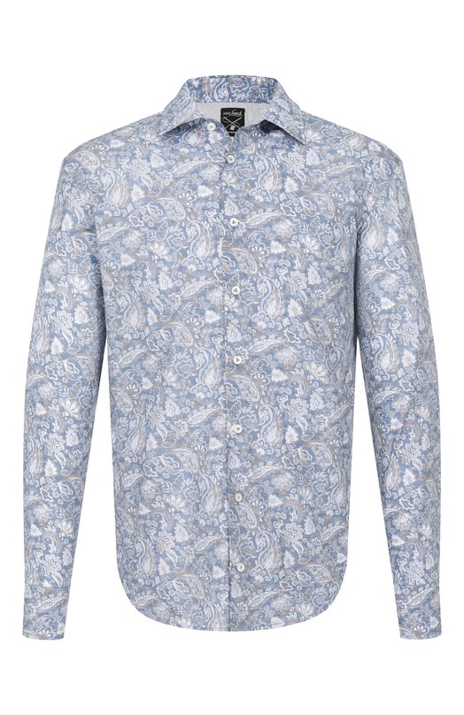 Хлопковая рубашка Van Laack VL-RETIN-TF25/172217 Синий VL-RETIN-TF25/172217