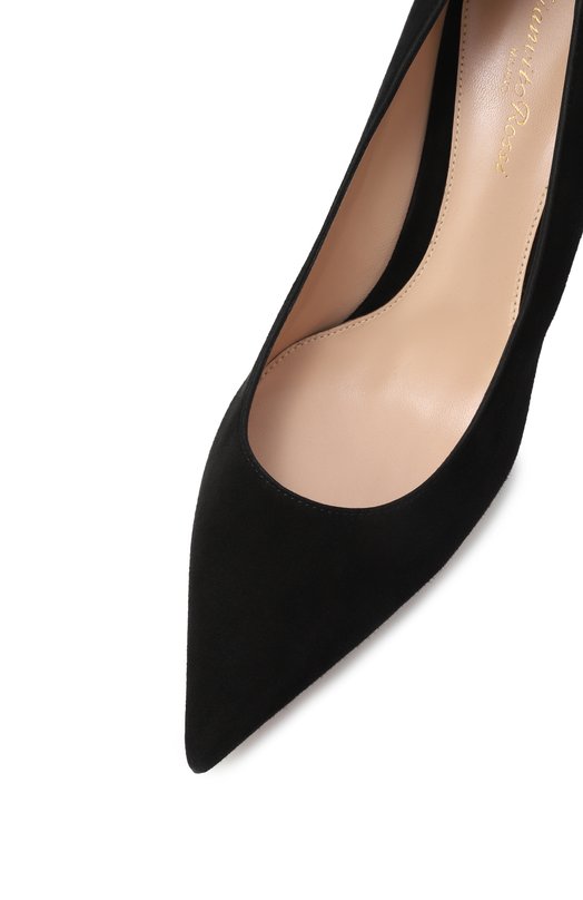 Замшевые туфли Gianvito 55 Gianvito Rossi G20336.55RIC.CAMNER0_ Чёрный  G20336.55RIC.CAMNER0_ Фото 7