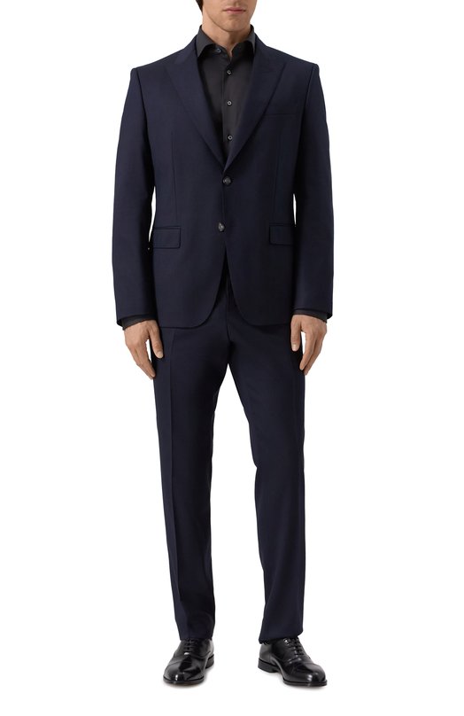 Хлопковая сорочка Canali CCL7098/GA03292 Чёрный  CCL7098/GA03292 Фото 2