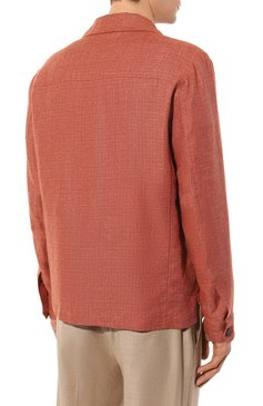Куртка-рубашка изо льна и шерсти CANALI, арт. 030400/SG02368, фото 1
