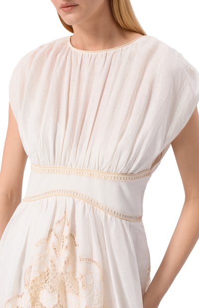 Льняное платье ZIMMERMANN, арт. 5972DRS263, фото 4