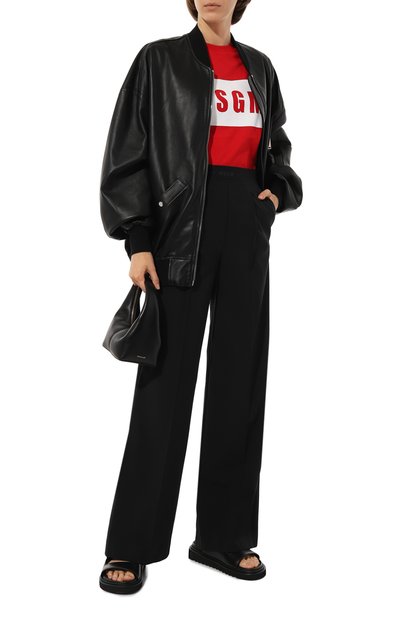 Шерстяные брюки MSGM, арт. 3541MDP10/237606, фото 2