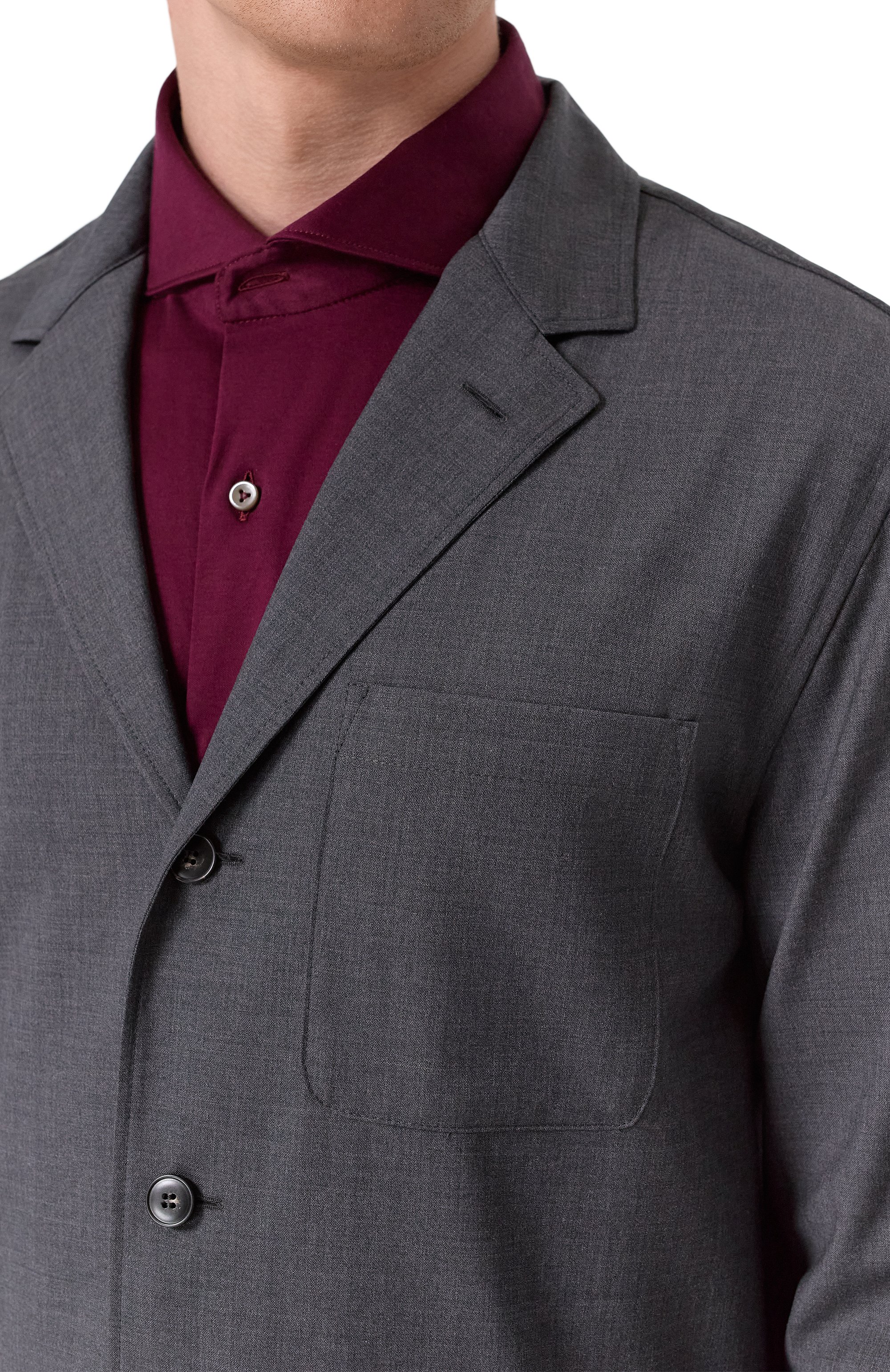 Шерстяной пиджак CANALI, арт. 31015/AR03652, фото 7