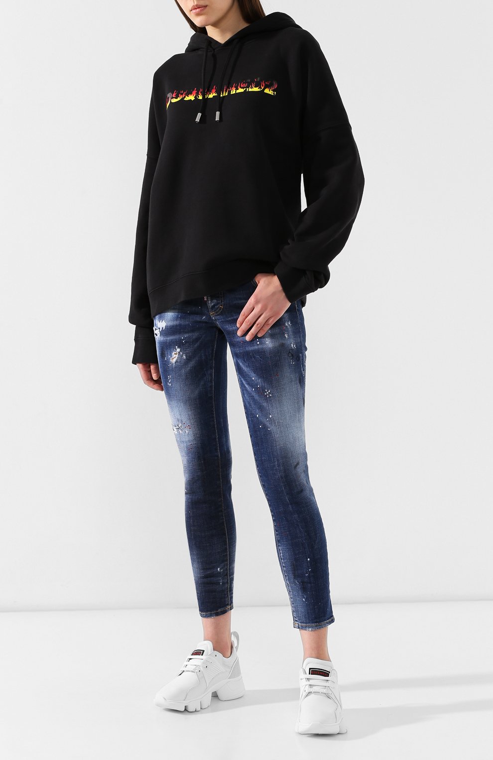 Джинсы с потертостями DSQUARED2, арт. S75LB0202/S30342, фото 2