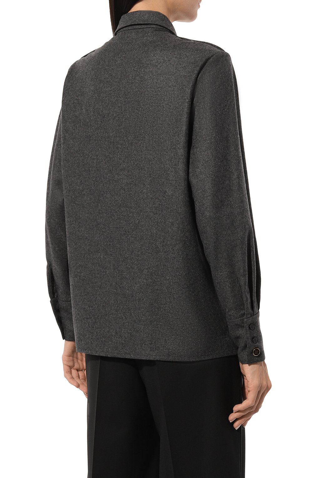 Рубашка из шерсти и кашемира AND THE BRAND, арт. SH001-2007-991-S24, фото 4