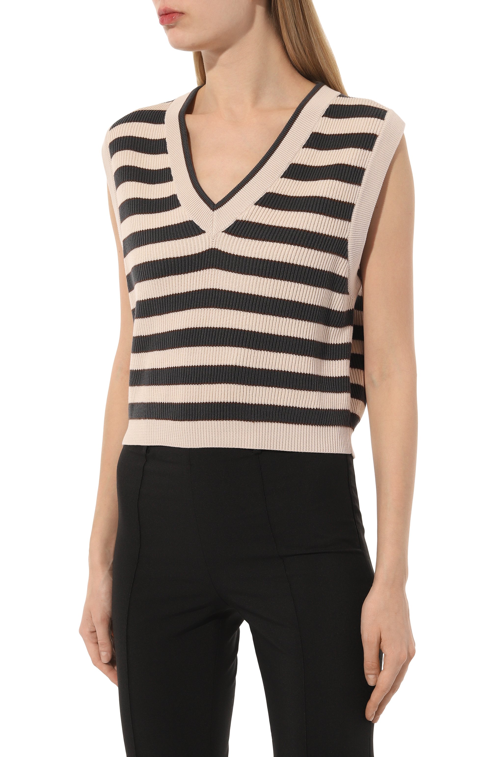 Хлопковый жилет BRUNELLO CUCINELLI, арт. M1919B1279, фото 3