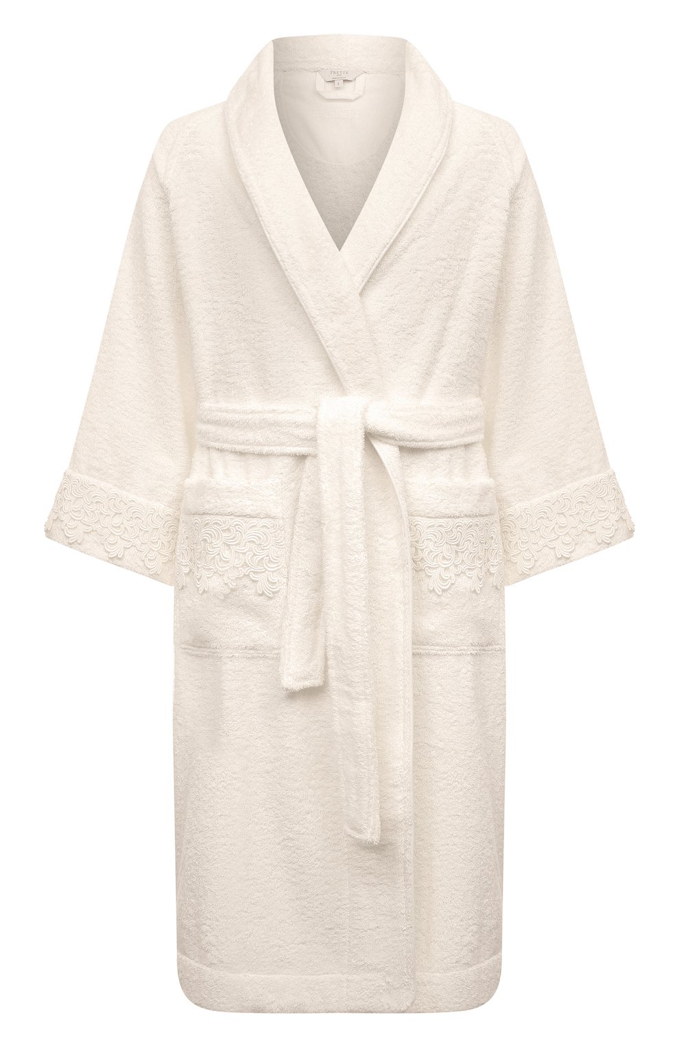 Халат rialto FRETTE кремового цвета по цене 85500 руб., арт. FS6667 22D582 0000, фото 1 Халат rialto FRETTE, арт. FS6667 22D582 0000, фото 1