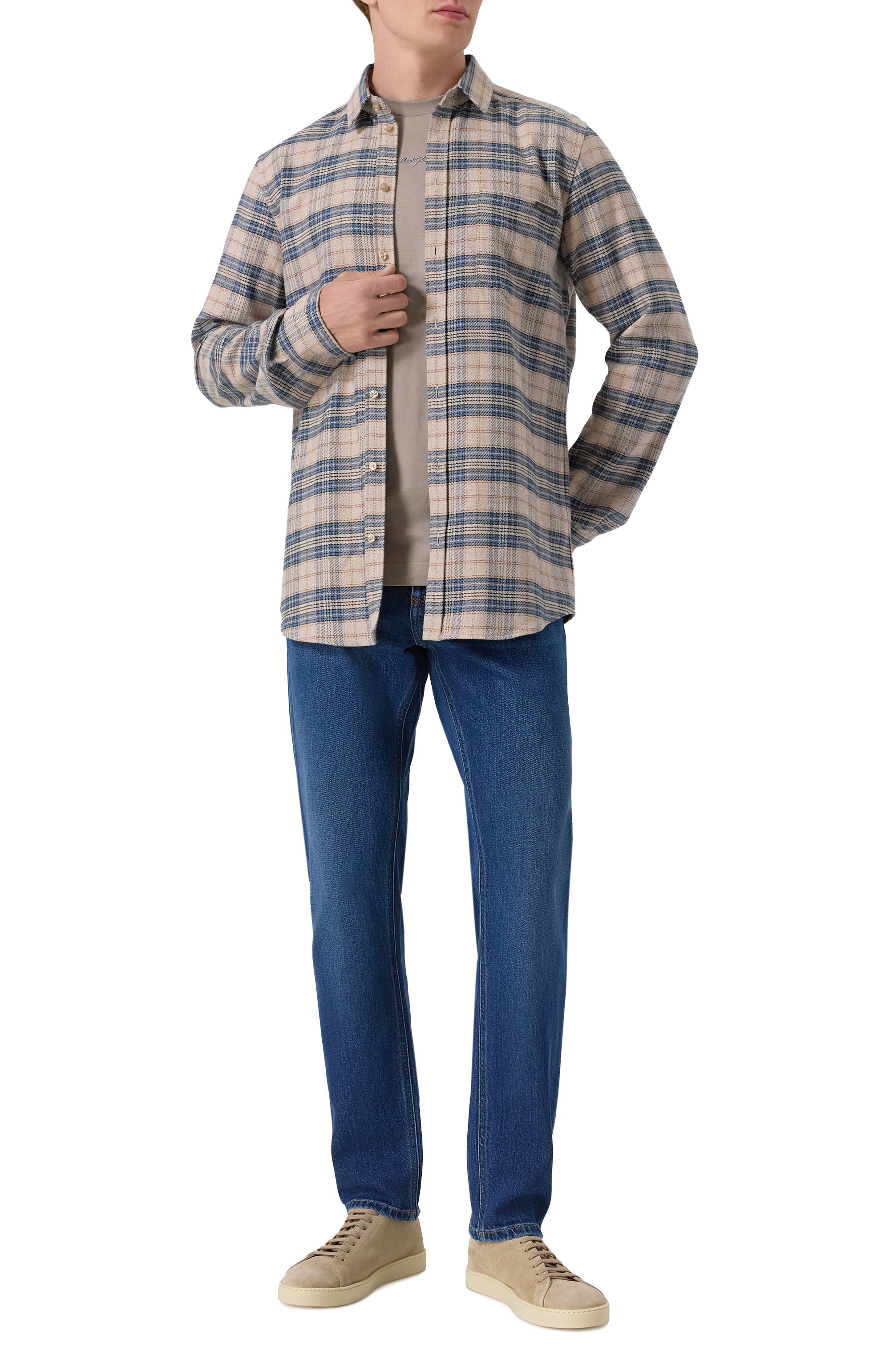 Хлопковая рубашка DOLCE & GABBANA, арт. G5JZ9T/FQ6M6, фото 2