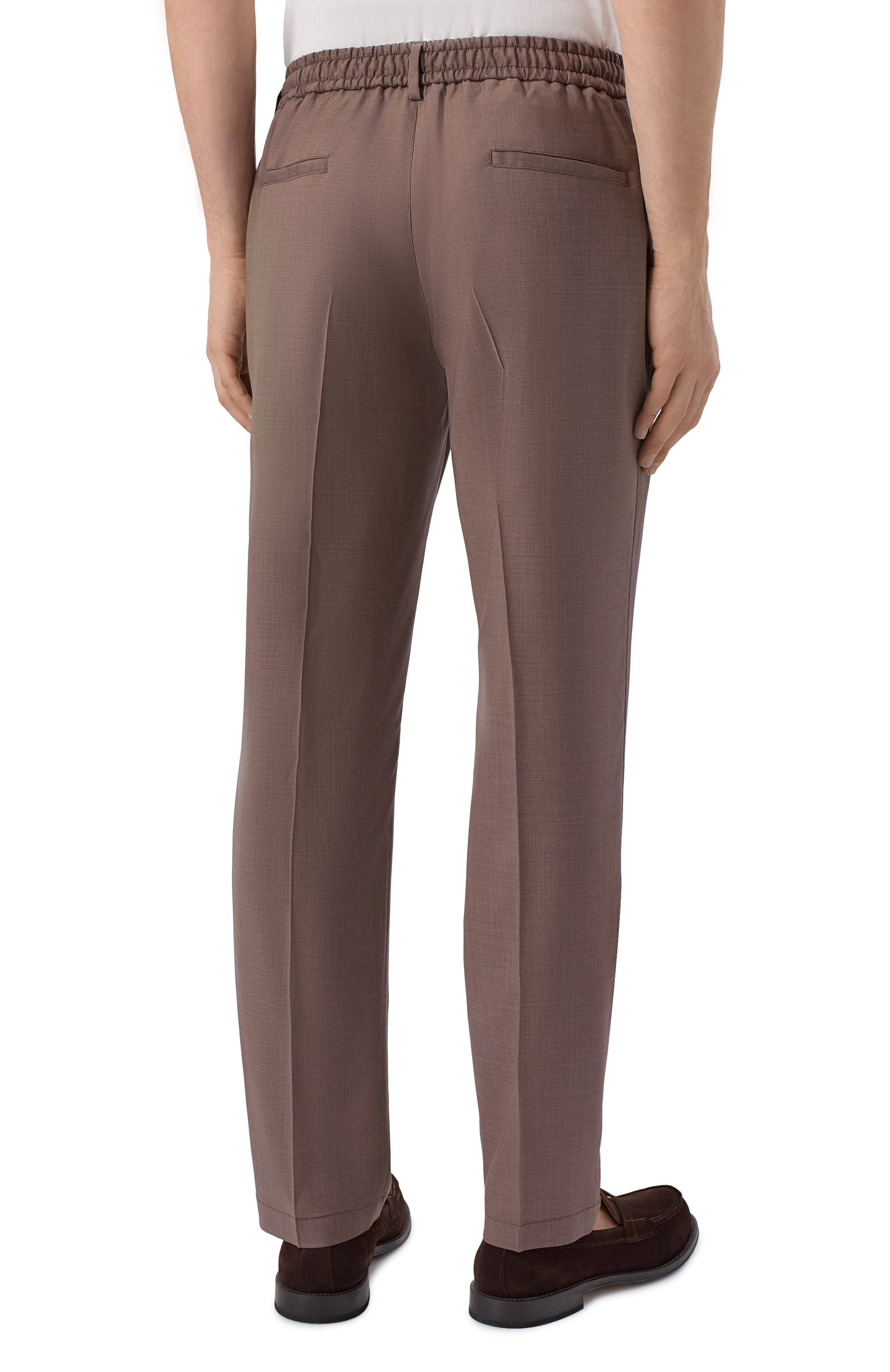 Шерстяные брюки CAPOBIANCO, арт. 20M808.UN00., фото 4