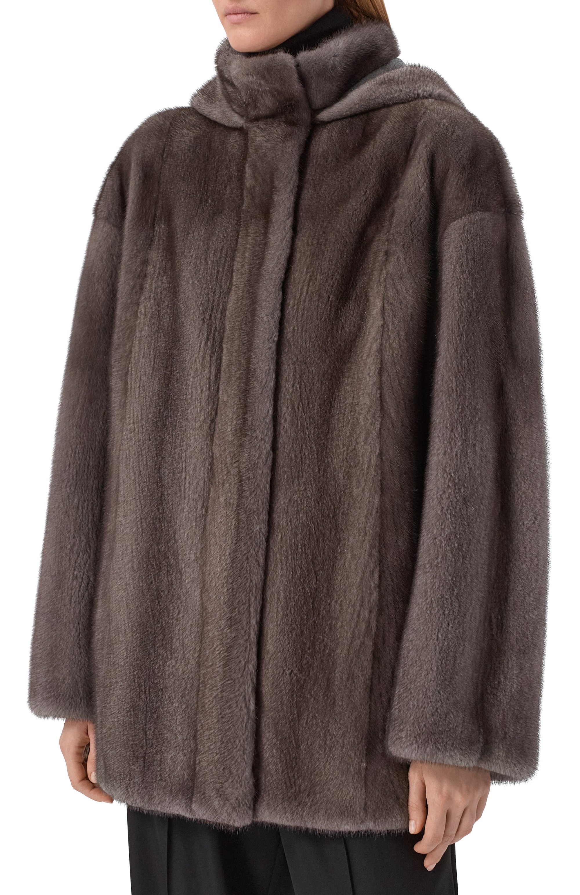 Шуба из норки VICTORIA KUSENKOVA, арт. 760600010697, фото 3