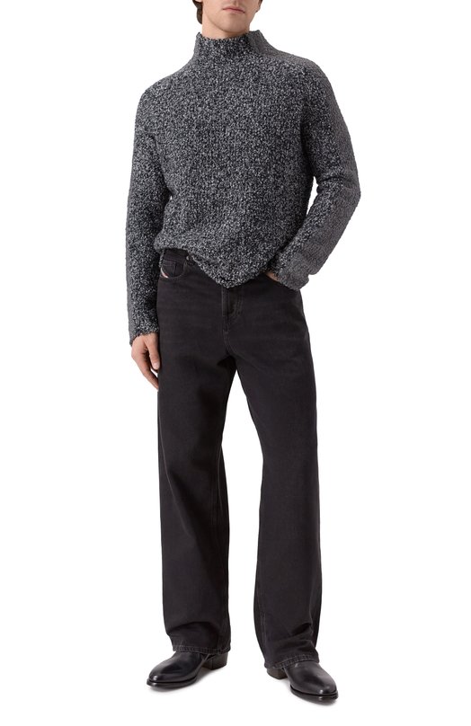 Шерстяной свитер Diesel A21441/0EGCB Серый  A21441/0EGCB Фото 2