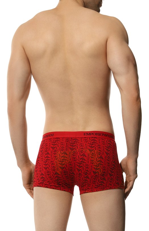 Комплект из трех боксеров Emporio Armani 111625/4F722 Красный  111625/4F722 Фото 5