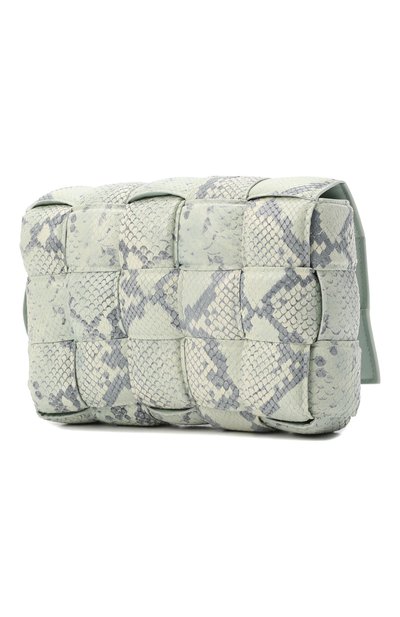 Сумка padded cassette BOTTEGA VENETA мятного цвета по цене 262000 руб., арт. 591970/V10S1, фото 4 Сумка padded cassette BOTTEGA VENETA, арт. 591970/V10S1, фото 4