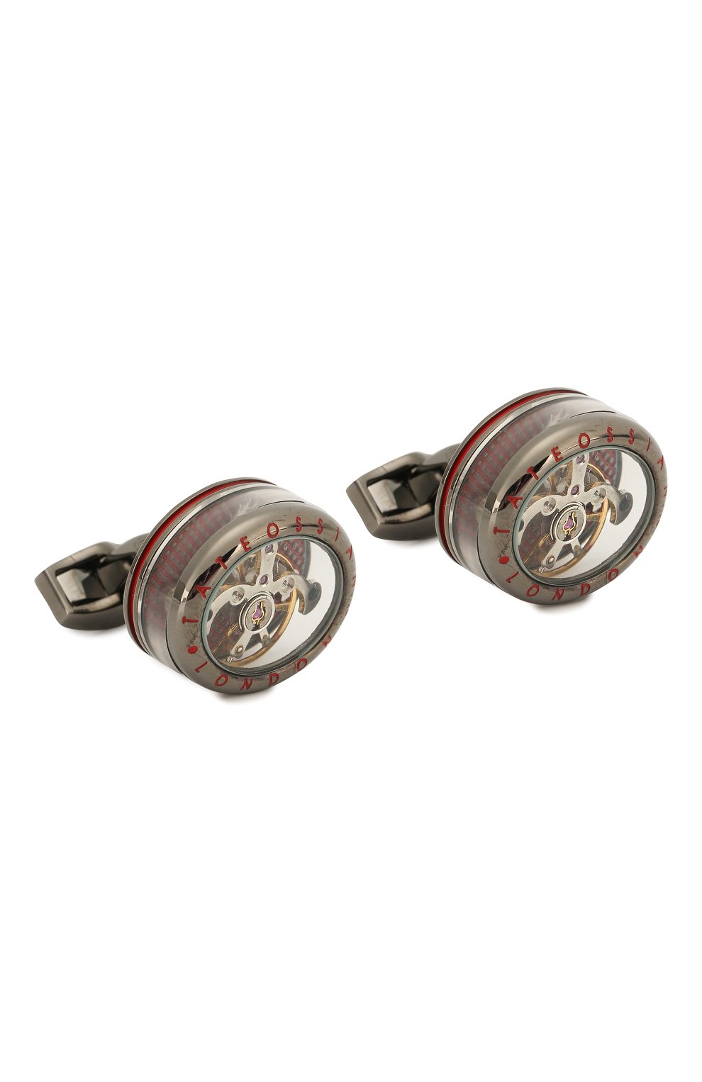 Запонки TATEOSSIAN красного цвета по цене 23500 руб., арт. CL6638, фото 1 Запонки TATEOSSIAN, арт. CL6638, фото 1