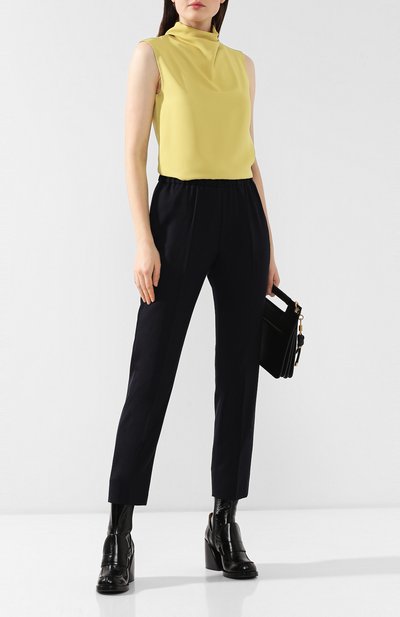 Топ DRIES VAN NOTEN желтого цвета по цене 29800 руб., арт. 192-10736-8322, фото 2 Топ DRIES VAN NOTEN, арт. 192-10736-8322, фото 2
