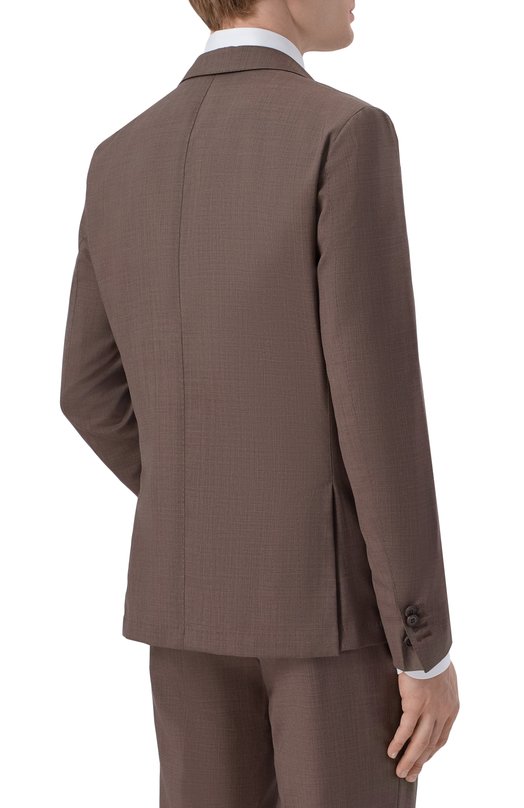 Шерстяной костюм Corneliani 27X007/2718425_SET Коричневый  27X007/2718425_SET Фото 3